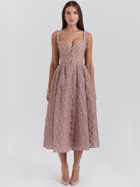 HOUSE OF CB Lovely Midi Dress S